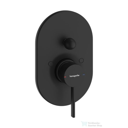 Hansgrohe ZESIS S falsík alatti kád /zuhany csaptelep belső egység nélkül, matt fekete 74417670