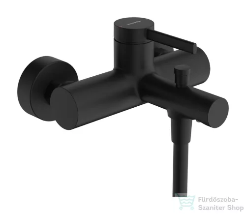 Hansgrohe ZESIS S kádtöltő csaptelep zuhanyszett nélkül, matt fekete 74420670