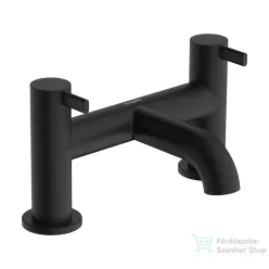   Hansgrohe ZESIS S peremre szerelhető kádtöltő csaptelep zuhanycsatlakozó nélkül, matt fekete 74423670