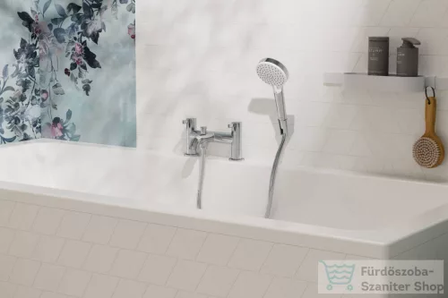 Hansgrohe ZESIS S peremre szerelhető kádtöltő csaptelep zuhanyszettel, króm 74424000