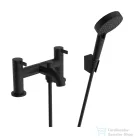 Hansgrohe ZESIS S peremre szerelhető kádtöltő csaptelep zuhanyszettel, matt fekete 74424670
