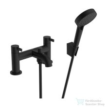   Hansgrohe ZESIS S peremre szerelhető kádtöltő csaptelep zuhanyszettel, matt fekete 74424670