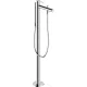 Hansgrohe ZESIS S szabadon álló kádtöltő csaptelep, króm 74445000