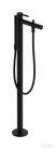 Hansgrohe ZESIS S szabadon álló kádtöltő csaptelep, matt fekete 74445670