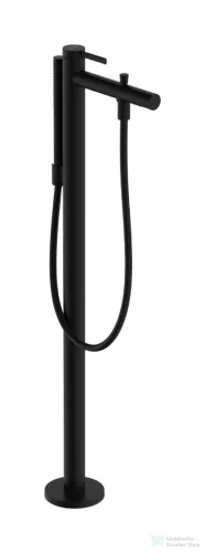 Hansgrohe ZESIS S szabadon álló kádtöltő csaptelep, matt fekete 74445670