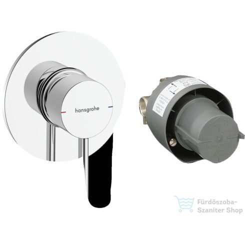 Hansgrohe ZESIS S falsík alatti kád /zuhany csaptelep belső egységgel, króm 74618000