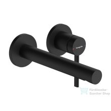   Hansgrohe ZESIS S falsík alatti mosdó csaptelep 19,4 cm-es kifolyóval, matt fekete 74750670