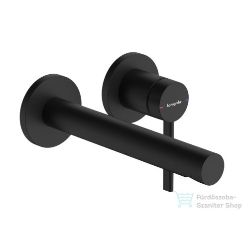 Hansgrohe ZESIS S falsík alatti mosdó csaptelep 19,4 cm-es kifolyóval, matt fekete 74750670