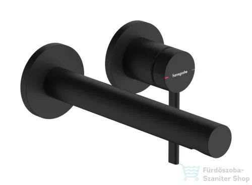 Hansgrohe ZESIS S falsík alatti mosdó csaptelep 19,4 cm-es kifolyóval, matt fekete 74750670