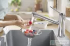 Hansgrohe ZESIS M33 egykaros mosogató csaptelep 140, 1 jet, króm 74802000