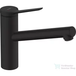   Hansgrohe ZESIS M33 150 mosogató csaptelep, matt fekete 74802670