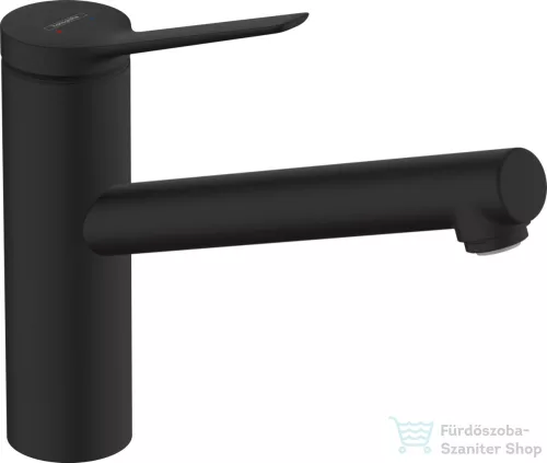 Hansgrohe ZESIS M33 150 mosogató csaptelep, matt fekete 74802670