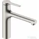 Hansgrohe ZESIS M33 egykaros mosogató csaptelep 160, kihúzható kifolyóval, 2 jet, sBox light, nemesacél felület 74804800