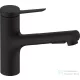 Hansgrohe ZESIS M33 150 mosogató csaptelep kihúzható zuhanyfejjel,2 jet,matt fekete 74820670