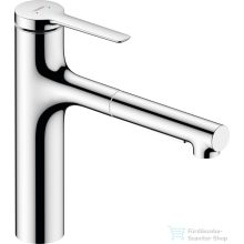   Hansgrohe ZESIS M33 160 mosogató csaptelep kihúzható zuhanyfejjel,2 jet,sBox,króm 74823000
