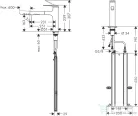 Hansgrohe ZESIS M33 150 mosogató csaptelep kihúzható zuhanyfejjel,2 jet,sBox,rozsdamentes acél 74823800