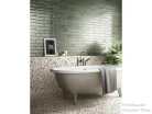 Delconca FRAMMENTI Verde Acqua brick FR-4, 7,5x40 cm-es fali csempe, 74FR04