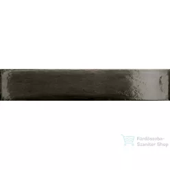   Delconca FRAMMENTI Nero brick FR-8, 7,5x40 cm-es fali csempe, 74FR08