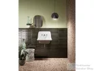 Delconca FRAMMENTI Nero brick FR-8, 7,5x40 cm-es fali csempe, 74FR08