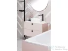 Delconca FRAMMENTI Rosa brick FR-16, 7,5x40 cm-es fali csempe, 74FR16