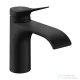 Hansgrohe VIVENIS 80 hidegindításos mosdó csaptelep automata leeresztővel, matt fekete 75014670