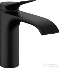 Hansgrohe VIVENIS 110 mosdó csaptelep, leeresztő nélkül, matt fekete 75022670