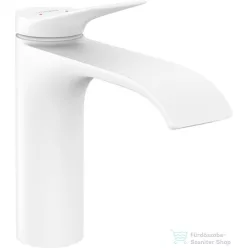   Hansgrohe VIVENIS 110 mosdó csaptelep, leeresztő nélkül, matt fehér 75022700