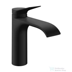   Hansgrohe VIVENIS 110 hidegindításos mosdó csaptelep automata leeresztővel, matt fekete 75023670