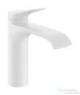 Hansgrohe VIVENIS 110 hidegindításos mosdó csaptelep automata leeresztővel, matt fehér 75023700
