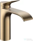 Hansgrohe VIVENIS 110 hidegindításos mosdó csaptelep leeresztő nélkül, szálcsiszolt bronz 75024140