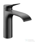 Hansgrohe VIVENIS 110 hidegindításos mosdó csaptelep leeresztő nélkül, szálcsiszolt fekete króm 75024340