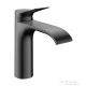 Hansgrohe VIVENIS 110 hidegindításos mosdó csaptelep leeresztő nélkül, szálcsiszolt fekete króm 75024340