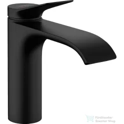   Hansgrohe VIVENIS 110 hidegindításos mosdó csaptelep leeresztő nélkül, matt fekete 75024670