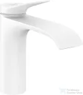 Hansgrohe VIVENIS 110 hidegindításos mosdó csaptelep leeresztő nélkül, matt fehér 75024700