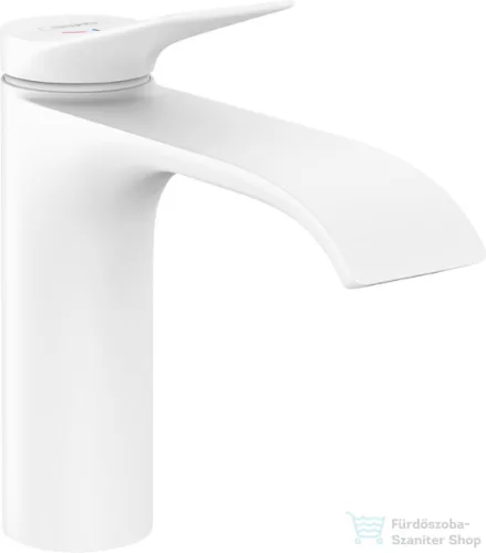 Hansgrohe VIVENIS 110 hidegindításos mosdó csaptelep leeresztő nélkül, matt fehér 75024700