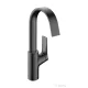Hansgrohe VIVENIS 210 mosdó csaptelep, elforgatható kifolyóval, automata leeresztővel, szálcsiszolt fekete króm 75030340