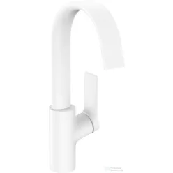   Hansgrohe VIVENIS 210 mosdó csaptelep, elforgatható kifolyóval, automata leeresztővel, matt fehér 75030700