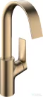 Hansgrohe VIVENIS 210 mosdó csaptelep, elforgatható kifolyóval, leeresztő nélkül, szálcsiszolt bronz 75032140