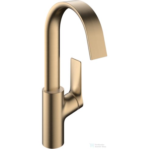 Hansgrohe VIVENIS 210 mosdó csaptelep, elforgatható kifolyóval, leeresztő nélkül, szálcsiszolt bronz 75032140