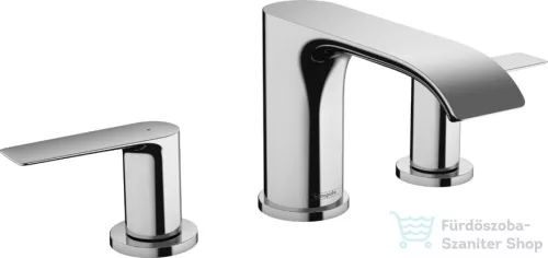 Hansgrohe VIVENIS 3 üléses mosdó csaptelep, automata leeresztővel, króm 75033000