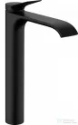Hansgrohe VIVENIS 250 magasított mosdó csaptelep, automata leeresztővel, matt fekete 75040670