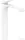 Hansgrohe VIVENIS 250 magasított mosdó csaptelep, automata leeresztővel, matt fehér 75040700
