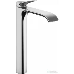   Hansgrohe VIVENIS 250 magasított mosdó csaptelep, leeresztő nélkül, króm 75042000