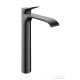 Hansgrohe VIVENIS 250 hidegindításos, magasított mosdó csaptelep leeresztő nélkül, szálcsiszolt fekete króm 75045340