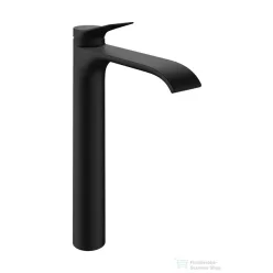   Hansgrohe VIVENIS 250 hidegindításos, magasított mosdó csaptelep leeresztő nélkül, matt fekete 75045670