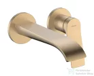 Hansgrohe VIVENIS falsík alatti mosdó csaptelep 19,5 cm-es kifolyóval, nem zárható leeresztővel, szálcsiszolt bronz 75050140