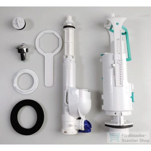 Sapho KERASAN Gazdaságos öblítő mechanika kombi wc-hez króm színben 750990