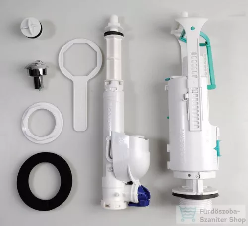Sapho KERASAN Gazdaságos öblítő mechanika kombi wc-hez króm színben 750990
