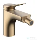 Hansgrohe VIVENIS bidé csaptelep, automata leeresztővel, szálcsiszolt bronz 75200140