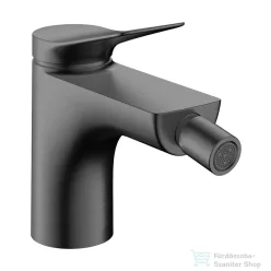   Hansgrohe VIVENIS bidé csaptelep, automata leeresztővel, szálcsiszolt fekete króm 75200340